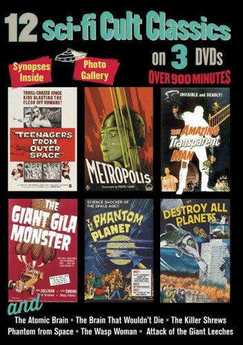 樂天商城 - 【輸入盤DVD】【新品】12 SCI-FI CULT CLASSICS