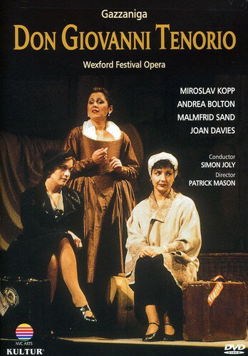 【輸入盤DVD】【新品】Gazzaniga/Kopp/Bolton/Joly / Don Giovanni Tenorio