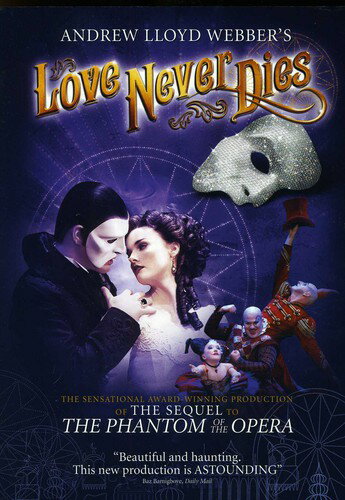 【輸入盤DVD】【新品】ANDREW LLOYD WEBBER'S LOVE NEVER DIES (アンドリュー・ロイド・ウェバー/ラヴ・ネヴァー・ダイズ)のサムネイル