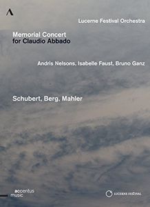 【輸入盤DVD】SCHUBERT / BERG / MAHLER / BEETHOVEN / HOLDERLIN / MEMORIAL CONCERT FOR CLAUDIO ABBADO