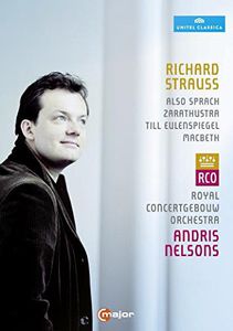 【輸入盤DVD】R. STRAUSS / NELSONS / ROYAL CONCERTGEBOUW / ALSO SPRACH ZARASTHUSTRA MACBETH TILL EULENSPIEG