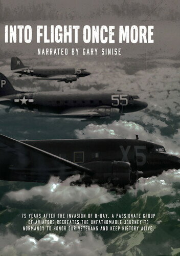 こちらのDVDは輸入盤DVDです。リージョン＝フリーのDVDプレイヤーでない場合、再生できない可能性があります。リージョン＝フリーのDVDプレイヤーはこちらでご案内しております。種別：DIGITAL VIDEO DISCジャンル：Special Interest-Documentary発売日：2022/11/8収録分数：65公開年：2022出演者：Gary Siniseオリジナル言語：ENGディスク枚数：1コメント：On an airstrip in Connecticut, a squadron of World War II-era DC3/C47 airplanes is forming the distinctive, throaty roar of their massive radial engines stirring up memories and challenges. Lovingly restored and flown here by passionate aviators from all over the country, each plane represents an investment of money and countless hours to honor the Greatest Generation who sacrificed their lives to protect freedom worldwide. Their mission: To fly from Connecticut to Canada, Greenland, Iceland, Scotland, England and finally across the English Channel to Normandy, France where, on June 6, 2019, the members of this remarkable squadron will join roughly 500, 000 people from all over the globe to celebrate the 75th Anniversary of D-Day. The squadron members' backgrounds and personal motives differ, but what unites them in recreating this historic journey is their commitment to honoring the veterans that secured peace for all of us, and celebrating their return home. For many of the men and women who served in World War II, seeing the vintage airplanes again sparked memories long held deep inside. At each stop on the journey from the United States to France, we will meet veterans as they reconnect with the planes that flew, provisioned, rescued, supported and meant so much to them during wartime. INTO FLIGHT ONCE MORE is narrated by Gary Sinise. (65 mins)