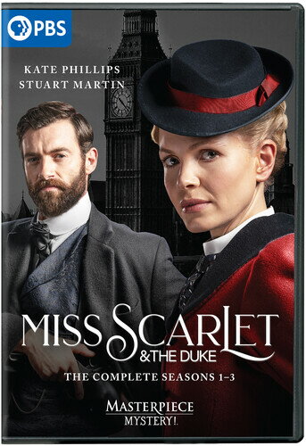 【輸入盤DVD】【新品】【1】MASTERPIECE MYSTERY: MISS SCARLET & DUKE SEASONS【D2023/10/10発売】