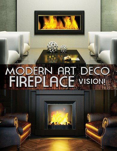 【輸入盤DVD】【新品】Modern Art Deco Fireplace Vision