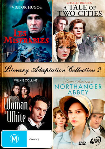 【輸入盤DVD】【新品】【0】Literary Adaptation: Collection 2 / Literary Adaptation: Collection 2 (Tales Of Two Cities/Les Miserables/Woman In White/Northanger Abbey) [NTSC/0](2)