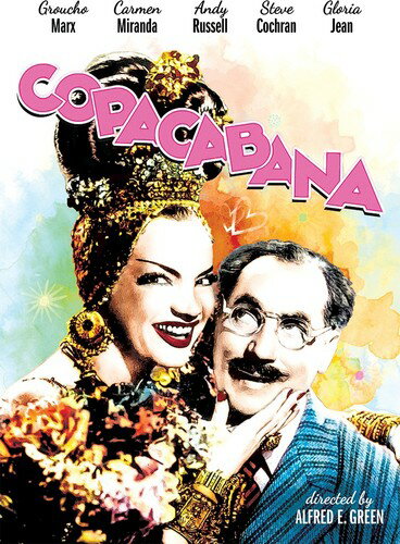 こちらのDVDは輸入盤DVDです。リージョン＝フリーのDVDプレイヤーでない場合、再生できない可能性があります。リージョン＝フリーのDVDプレイヤーはこちらでご案内しております。種別：DIGITAL VIDEO DISCジャンル：Musicals (Theatrical)発売日：2013/4/23収録分数：92公開年：1947ディスク枚数：1コメント：Groucho Marx's first film without his brothers was this wild musical comedy about a two-bit theatrical agent who gets his top (and only) client two singing jobs at the same nightclub, hoping for a double commission. Carmen Miranda plays her familiar Latin role and doubles as a blonde French chanteuse who wears a veil. This hilarious comedy includes wonderful performances by Steve Cochran as the manager of the Copa who falls in love with the blonde Carmen, much to the dismay of pretty bookkeeper Anne (Gloria Jean) who's secretly in love with Steve. Balladeer Andy Russell plays himself. Songs include "Tico Tico No Fubs", "My Heart Was Doing a Bolero" and "Je Vous Aime". Directed by Alfred E. Green (Baby Face).