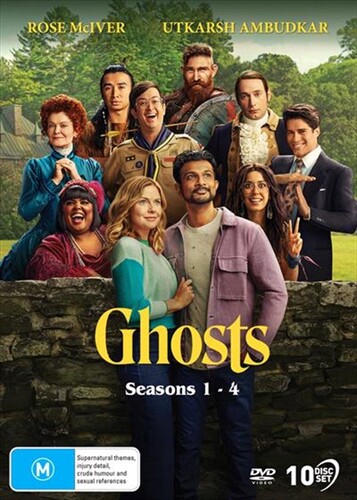 【輸入盤DVD】【新品】GHOSTS: SEASON 1-4 (10PC)【D2026/4/24発売】