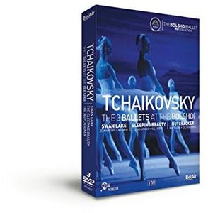 【輸入盤DVD】TCHAIKOVSKY/ZAKHAROVA/RODKIN / TCHAIKOVSKY: 3 BALLETS AT THE BOLSHOI (3PC) (2016/11/11)