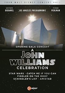 こちらのDVDは輸入盤DVDです。リージョン＝フリーのDVDプレイヤーでない場合、再生できない可能性があります。リージョン＝フリーのDVDプレイヤーはこちらでご案内しております。種別：DIGITAL VIDEO DISCジャンル：Classical Artists発売日：2015/6/30ディスク枚数：1コメント：For the 2014/15 Opening Night Concert and Gala, the Los Angeles Philharmonic paid loving tribute to composer John Williams, long a champion and close friend of the LA Phil. Gustavo Dudamel, an awestruck fan of the musical icon, led the orchestra in a cross section of Maestro Williams' matchless canon. Featuring Itzhak Perlman with a very special musical performance of pieces from Schindler's List as well as the Cadenza and variations from Fiddler on the Roof. Jazz elements will fill the air during Escapades from Catch Me if You Can, and may the force be with you during the iconic tunes from Star Wars.For the 2014/15 Opening Night Concert and Gala, the Los Angeles Philharmonic paid loving tribute to composer John Williams, long a champion and close friend of the LA Phil. Gustavo Dudamel, an awestruck fan of the musical icon, led the orchestra in a cross section of Maestro Williams' matchless canon. Featuring Itzhak Perlman with a very special musical performance of pieces from Schindler's List as well as the Cadenza and variations from Fiddler on the Roof. Jazz elements will fill the air during Escapades from Catch Me if You Can, and may the force be with you during the iconic tunes from Star Wars.