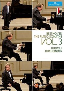 【輸入盤DVD】L. BEETHOVEN/RUDOLF BUCHBINDER / PIANO SONATAS 3 (2PC)