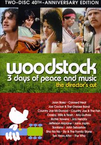 【輸入盤DVD】【1】VA / WOODSTOCK: 3 DAYS OF PEACE & MUSIC (DIRECTOR'S CUT EDITION)