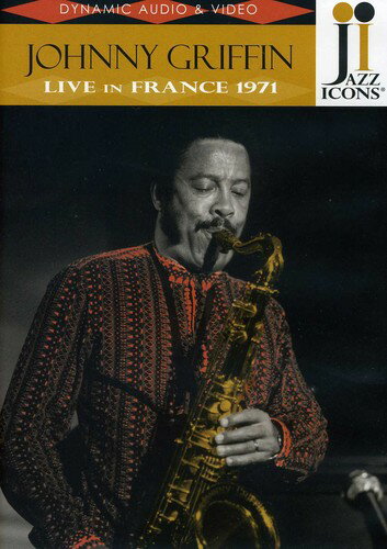 【輸入盤DVD】JOHNNY GRIFFIN / LIVE IN FRANCE 1971【DM2017/4/7発売】( ジョニー グリフィン)