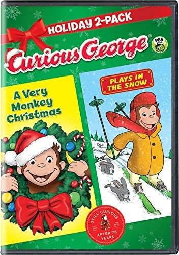 楽天あめりかん・ぱい【輸入盤DVD】【1】CURIOUS GEORGE: HOLIDAY 2-PACK （2PC）（アニメ）（2016/11/1）（ひとまねこざる）