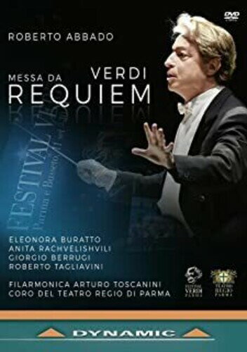 こちらのDVDは輸入盤DVDです。リージョン＝フリーのDVDプレイヤーでない場合、再生できない可能性があります。リージョン＝フリーのDVDプレイヤーはこちらでご案内しております。種別：DIGITAL VIDEO DISCジャンル：Classical Artists発売日：2021/4/16ディスク枚数：1コメント：Giuseppi Verdi's Messa da Requiem arose out of the composer's admiration for the influential poet and novelist Alessandro Manzoni, and as a response to the lack of appreciation shown to the writer in the press after the his death in 1873. The extraordinary character of Verdi's Requiem confronts us with unanswerable questions, from the stormy and terrifying Dies irae, to consolatory and touching lyrical oases in which Verdi communicates liturgical texts in the most profound and expressive ways possible. This Teatro Regio di Parma production, which was performed open-air at the Parco Ducale of Parma, was dedicated to the victims of the Covid-19 pandemic and all the health workers engaged in the emergency. The mayor of Parma introduces the performance with a brief and touching speech and a minute's silence. Conductor Roberto Abbado declared in an interview : "I think that Verdi felt the need to compose a sacred work to deal with some themes that, as he got older, he felt very strongly about. They are themes that every human being sooner or later asks themselves. Verdi is not afraid to show that he fears death, and therefore his approach is extremely humble and human, showing... some of the frailties we all have. How does the Messa da Requiem end? It ends, in my opinion, with a huge question mark. Basically, I believe, Verdi, like many of us, cannot answer these questions. I, myself, cannot answer them."