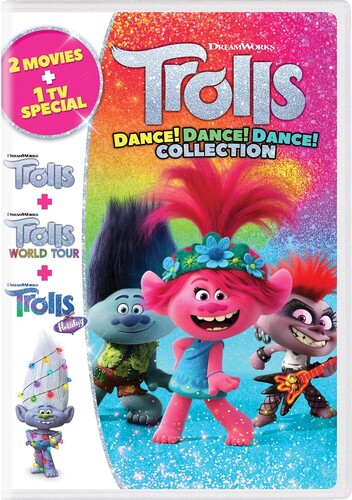 楽天あめりかん・ぱい【輸入盤DVD】【1】TROLLS DANCE DANCE DANCE COLLECTION （3PC） （2021/11/2発売）