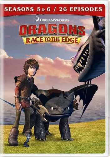 yADVDzy1zDRAGONS: RACE TO THE EDGE - SEASONS 5 & 6 (4PC) (2019/3/26)