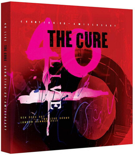 楽天あめりかん・ぱい【輸入盤DVD】CURE / 40 LIVE CURAETION 25 + ANNIVERSARY （6PC） （W/CD） （キュア）