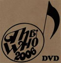 【輸入盤DVD】【新品】WHO / LIVE: 11/17/06 - DALLAS TX (2018/12/21発売)(フー)