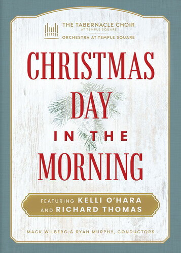 【輸入盤DVD】【新品】TABERNACLE CHOIR AT TEMPLE SQUARE / CHRISTMAS DAY IN THE MORNING【D2020/10/..