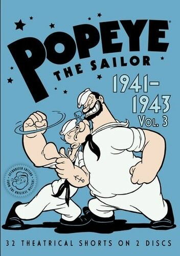 楽天あめりかん・ぱい【輸入盤DVD】POPEYE THE SAILOR: 1941-1943 - VOL 3 （2PC）【DM2019/1/8発売】