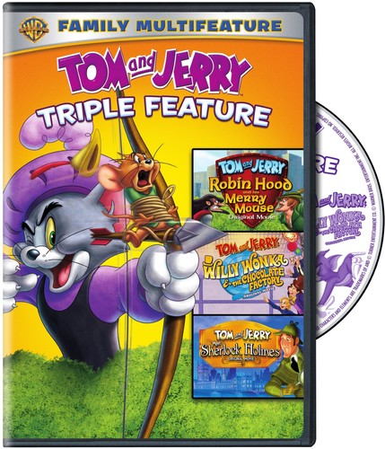 【輸入盤DVD】【新品】【1】TOM & JERRY TRIPLE FEATURE: SHERLOCK HOLMES (アニメ)【D2018/6/5発売】 【輸入盤DVD】【新品】【1】TOM & JERRY TRIPLE FEATURE: SHERLOCK HOLMES (アニメ)【D2018/6/5発売】