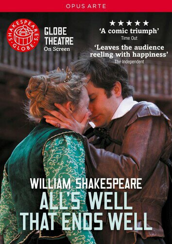 【輸入盤DVD】【0】SHAKESPEARE/CRANE/BERTENSHAW / ALL'S WELL THAT ENDS WELL (2022/1/7発売)