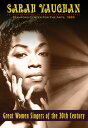 【輸入盤DVD】SARAH VAUGHAN / GREAT WOMEN SINGERS: SARAH VAUGHAN【DM2022/11/18発売】(サラ・ヴォーン)