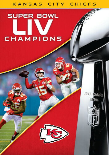 こちらのDVDはリージョン＝1の輸入盤DVDです。リージョン＝フリーのDVDプレイヤーでない場合、再生できない可能性があります。リージョン＝フリーのDVDプレイヤーはこちらでご案内しております。2020/3/10 発売輸入盤ジャンル：SPORTSレーベル：NFL PRODUCTIONS収録内容：For the first time in 50 years, the Kansas City Chiefs are Super Bowl Champions, capturing the franchise’s second Vince Lombardi Trophy with a 31-20 victory over the San Francisco 49ers in Super Bowl LIV!All the great moments of the Chiefs’ title run are now yours to own in this thrilling film ? from the opening victory in Jacksonville, to winning six straight to end the regular season, to the post-season comebacks over Houston and Tennessee, to the crowning glory of their triumphant victory in Miami’s Hard Rock Stadium.With sideline sound and in-game wires that put you right in the action, award-winning cinematography, pulse-pounding music, and exciting special features, Super Bowl LIV Champions: Kansas City Chiefs is a must-have for every member of Chiefs Kingdom!