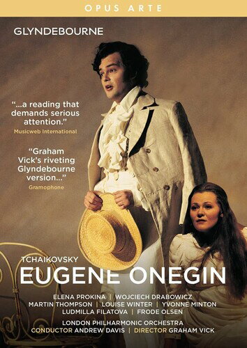 こちらのDVDは輸入盤DVDです。リージョン＝フリーのDVDプレイヤーでない場合、再生できない可能性があります。リージョン＝フリーのDVDプレイヤーはこちらでご案内しております。種別：DIGITAL VIDEO DISCジャンル：Classical Artists発売日：2023/6/23ディスク枚数：1コメント：Graham Vick's acclaimed production of Eugene Onegin sets Pushkin's tale of doomed love, tragedy and rejection against an acutely observed backdrop of Russian society, with spectacular choruses and dances. Tchaikovsky's powerful music vividly conveys the passion and despair of the young Tatyana as she declares her love for Onegin. This special, archive recording took place in the first season at Glyndebourne's new opera house in 1994.グレアム・ヴィック（Graham Vick）