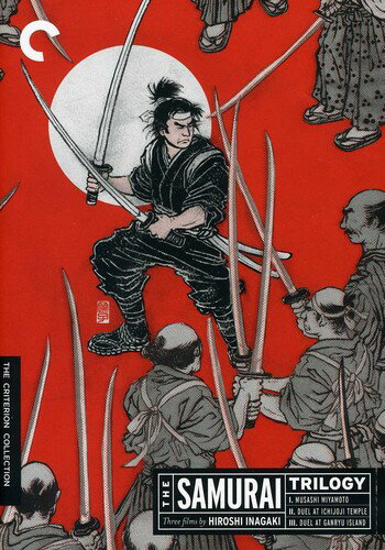 こちらのDVDはリージョン＝1の輸入盤DVDです。リージョン＝フリーのDVDプレイヤーでない場合、再生できない可能性があります。リージョン＝フリーのDVDプレイヤーはこちらでご案内しております。種別：DIGITAL VIDEO DISCジャンル：Action / AdventureForeign-Japanese発売日：2012/6/26ディスク枚数：3コメント：THE SAMURAI TRILOGY, directed by Hiroshi Inagaki (THE RICKSHAW MAN) and starring the inimitable Toshiro Mifune (SEVEN SAMURAI), was one of Japan's most successful exports of the 1950s, a rousing, emotionally gripping tale of combat and self-discovery. Based on a novel that's often called JAPAN'S GONE WITH THE WIND, this sweeping saga fictionalizes the life of the legendary seventeenth-century swordsman (and writer and artist) Musashi Miyamoto, following him on his path from unruly youth to enlightened warrior. With these three films-1954's Oscar-winning MUSASHI MIYAMOTO, 1955's DUEL AT ICHIJOJI TEMPLE, and 1956's DUEL AT GANRYU ISLAND Inagaki created a passionate epic that's equal parts tender love story and bloody action.