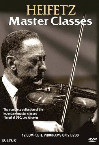 【輸入盤DVD】Jascha Heifetz / Heifetz: Master Classes【★】