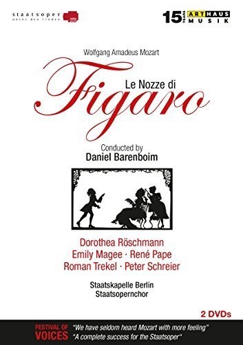 yADVDzMozart/Barenboim/Pape/Roschmann/Magee / Jeffes: Le Nozze di Figaro