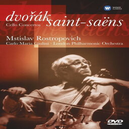 【輸入盤DVD】【0】Dvorak/Rostropovitch/London Phil/Giulini / Dvorak: Clo Cto/Saint-Saens: Clo Cto