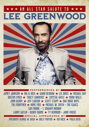 【輸入盤DVD】LEE GREENWOOD / AN ALL STAR SALUTE TO LEE GREENWOOD【DM2024/5/3発売】