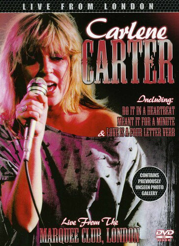 【輸入盤DVD】Carlene Carter / Live From the Marquee Club, London