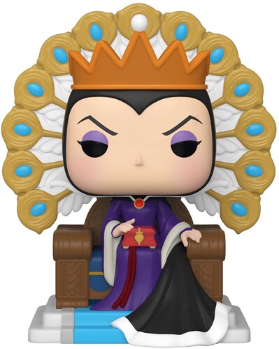 【フィギュアなど】FUNKO POP! DELUXE: / DISNEY VILLAINS - EVIL QUEEN ON THRONE VFIG 2022/10/1発売 【★】 イヴィルクイーン 玉座に座る王妃 