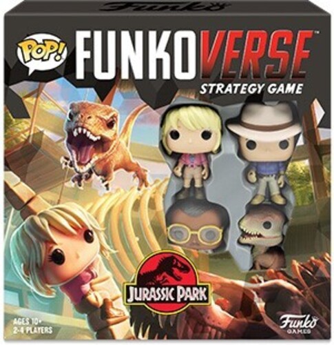 FUNKO POP! FUNKOVERSE / JURASSIC PARK 100 - STRATEGY GAME