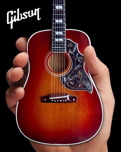 【フィギュアなど】GIBSON HUMMINGBIRD CHERRY SUNBURST MINI GUITAR