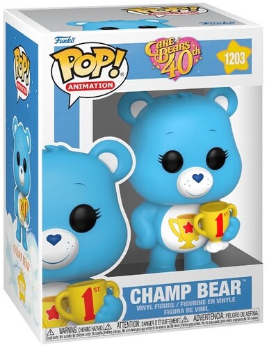 【フィギュアなど】FUNKO POP ANIMATION: / CARE BEARS 40TH ANNIVERSARY- CHAMP BEAR (STYLES MA【F2022/10/1発売】