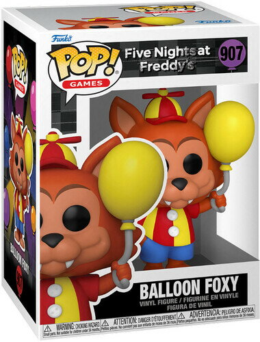 【フィギュアなど】FUNKO POP GAMES: / FIVE NIGHTS AT FREDDY 039 S - BALLOON FOXY (VFIG)【F2023/1/9 発売】