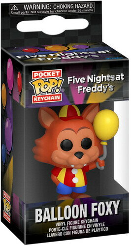 【フィギュアなど】FUNKO POP KEYCHAIN: / FIVE NIGHTS AT FREDDY 039 S - BALLOON FOXY (VFIG)【F2023/1/9 発売】