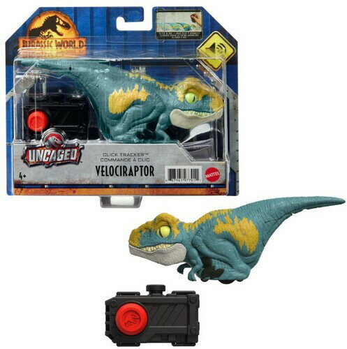 【新品】JURASSIC WORLD / JW3 UNCAGED CLICK TRACKER VELOCIRAPTOR (AFIG)【F2022/4/24発売】