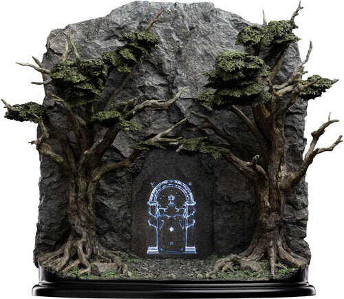 OPEN EDITION POLYSTONE / LORD OF THE RINGS - DOORS OF DURIN ENVIRONMENT