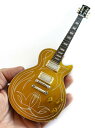 【フィギュアなど】BILLY F GIBBONS GIBSON LES PAUL GOLD MINI GUITAR【F2023/2/3発売】