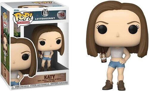 【新品】【ファンコ】FUNKO POP! TELEVISION: / LETTERKENNY- KATY W/PUPPERS & BEER (VFIG)【F2021/12/30発売】