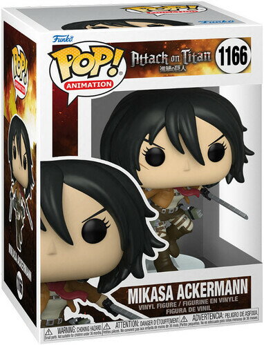 【新品】【ファンコ】FUNKO POP ANIMATION: / ATTACK ON TITAN - MIKASA ACKERMAN W/SWORDS (VFIG)【F2021/11/15発売】