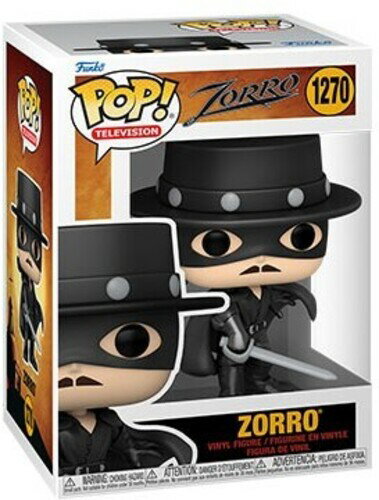 【新品】【ファンコ】FUNKO POP! TELEVISION: / ZORRO ANNIVERSARY- ZORRO (VFIG)【F2022/6/1発売】