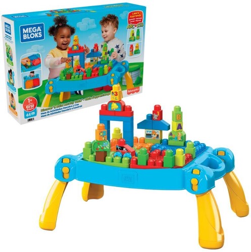 【新品】MEGA BLOKS / BUILD & PLAY TABLE (BRIK)【F2023/2/28発売】