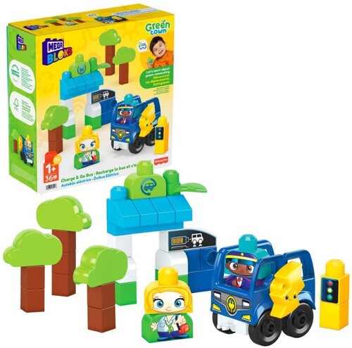 【新品】MEGA BLOKS / CHARGE & GO BUS (BRIK)【F2023/2/28発売】