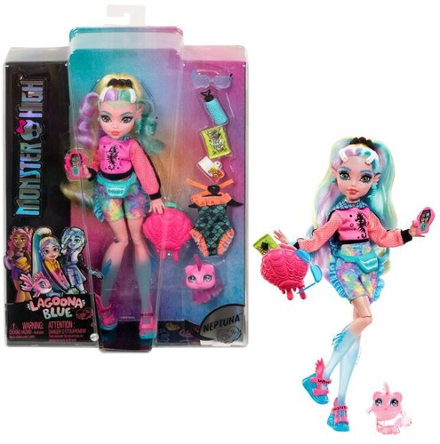 【フィギュアなど】MONSTER HIGH / MONSTER HIGH Lagoona Blue Doll (CLCB) (PAPD)【F2022/10/1発売】モンスターハイ ラグーナ ブルーの商品画像